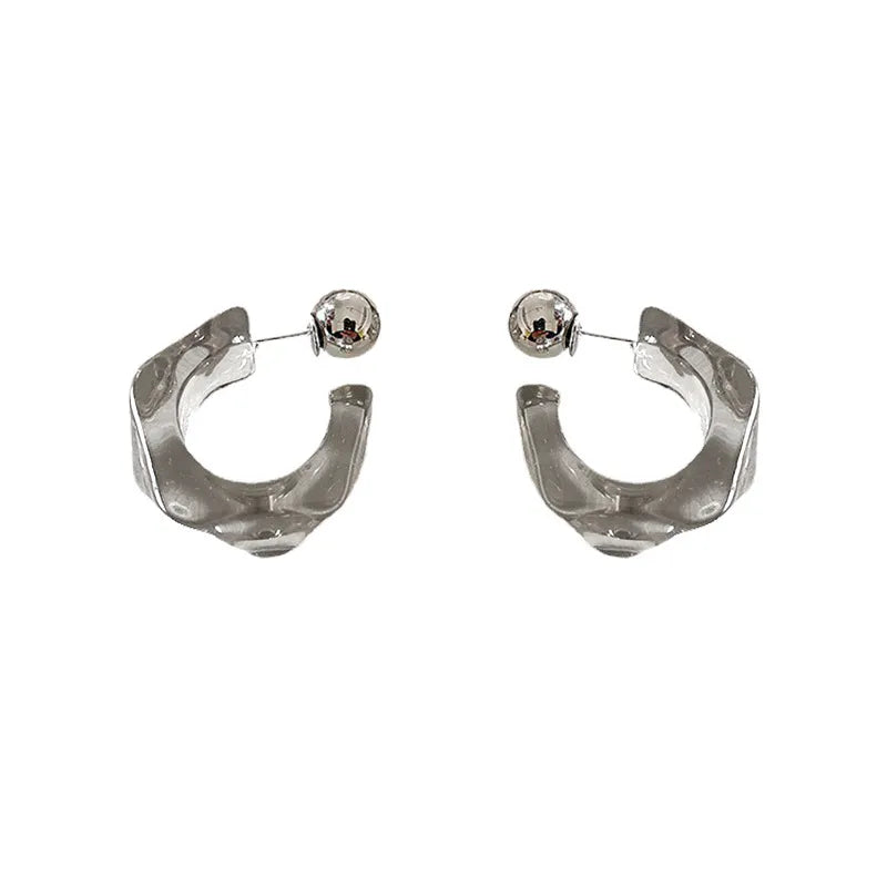 Small Geo Hoops